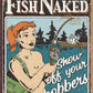 Bobbers - tin sign wall decor